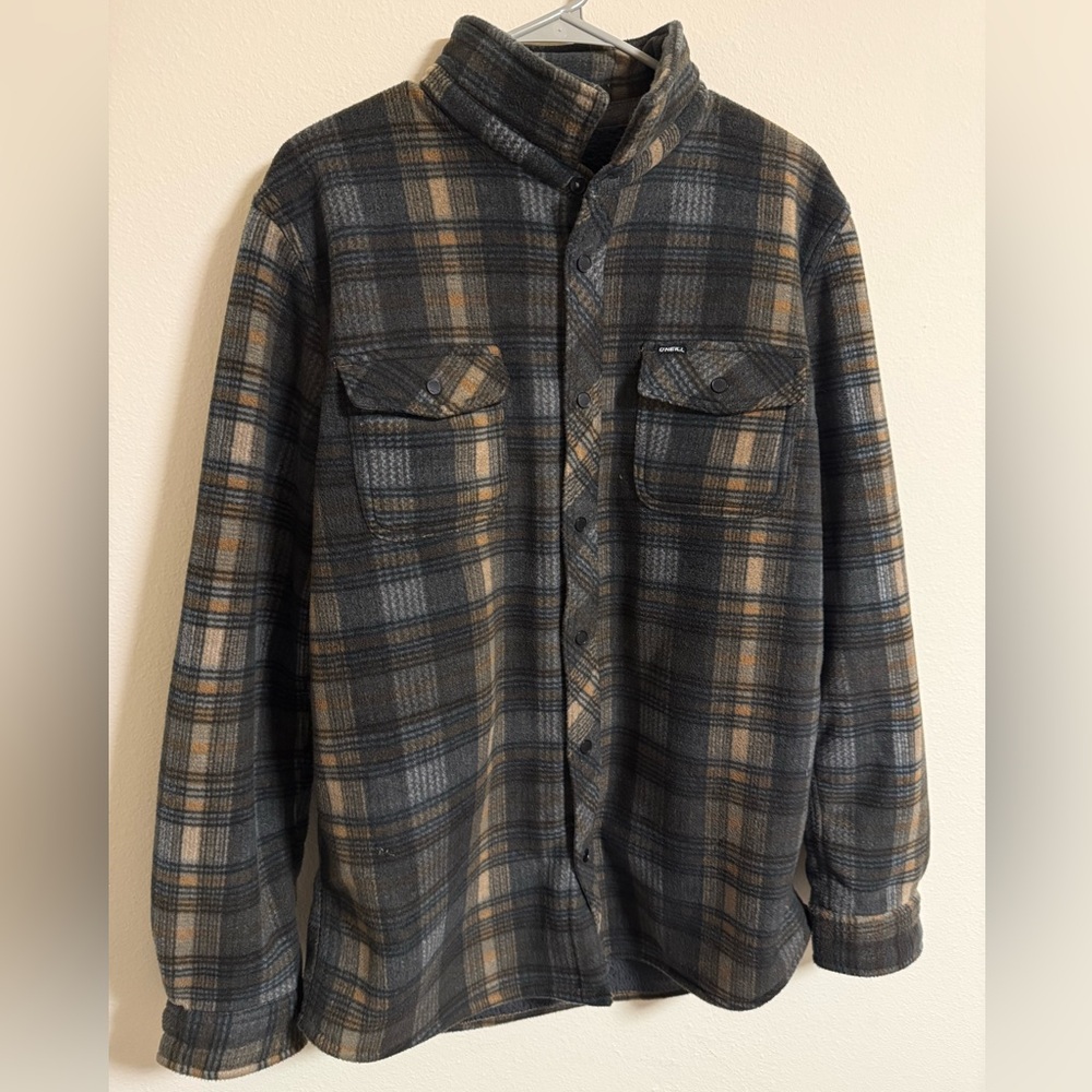 O'Neill Plaid Fleece Jacket